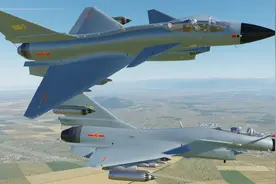 20架歼10三代战斗机，与F22战斗机空战，谁能获胜？游戏动画视频封面