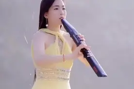 纯音乐《塞北的雪》旋律优美，歌曲动人，冬雪雪融化了的美丽风景