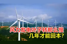 风力发电是怎么工作的？叶子转那么慢，几年才能回本？