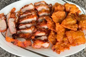 脆皮南乳五花肉的两种做法，外脆里嫩，味道不比饭店的差