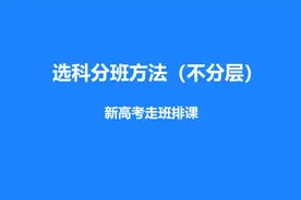 选科分班（不分层）排课无忧新高考选科分班视频教程视频封面