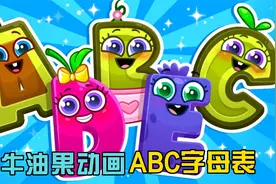牛油果动画：字母ABC冒险记，通过字母情景法，帮忙落水的妹妹！视频封面