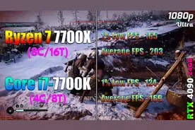 7700X (2022年) vs  i7 7700K (2017年)仅仅是名称相似罢了视频封面
