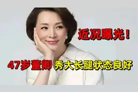 董卿近照曝光！状态超好不似47岁，罕穿超短裤露大长腿视频封面