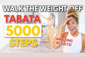 40 分钟强烈的全身步行锻炼（燃烧超过 400 卡路里）视频封面