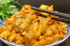 大厨分享香酥蘑菇家庭版正确做法，超详细的耐心讲解，酥脆有一招