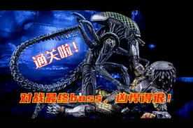 异形大战铁血战士35：对战最终boss，铁血异形凶悍得很，通关啦！视频封面