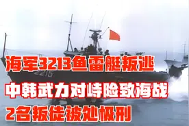 3213鱼雷艇叛逃事件：中韩武力对峙险致海战，2名叛徒被处极刑视频封面