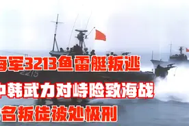 3213鱼雷艇叛逃事件：中韩武力对峙险致海战，2名叛徒被处极刑视频封面