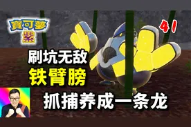 宝可梦朱紫41：铁臂膀是刷坑必备？抓捕养成一条龙！视频封面