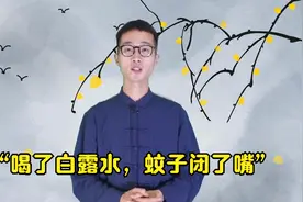 白露将至，“喝了白露水，蚊子闭了嘴”啥意思？露水是有毒吗视频封面