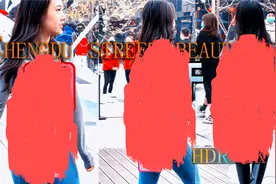 4K HDR 杜比视界 | 成都 太古里 街拍 | 这里美女真的太多了视频封面