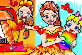 定格动画：女孩得到三扇门，拥有妈妈的三种不同性格，会选哪个呢视频封面