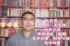 水牛角清热凉血解毒的功效，治疗高热神昏、斑疹吐衄、疮疡肿毒
