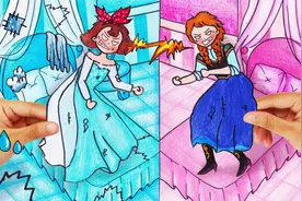 两个小姐妹的日常，鲜明对比，看看你更喜欢谁？视频封面