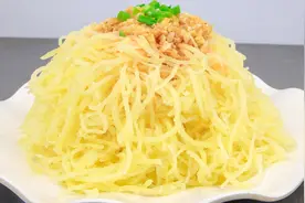 蒸土豆丝不沾不黏都有啥技巧？厨师长详解具体操作，2分钟学会