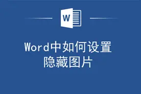 太实用了！Word如何设置隐藏图片视频封面