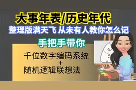 【记忆法】高考历史大事年表，考研近代史纲，记不住进来教你记！