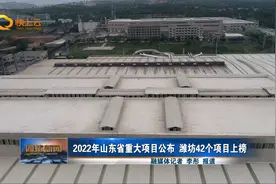 2022年山东省重大项目公布 潍坊42个项目上榜视频封面