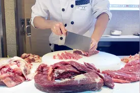 牛肉原来是这个味道？牛肉煮8秒就可以吃，4小时内新鲜现切牛肉视频封面