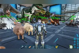 方舟生存进化单机：巨猿驯养记（早期科技人类驯服巨猿珍贵视频）