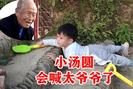 放养的萌娃长大了，第1次开口喊太爷爷，100岁太爷爷脸上笑开了花视频封面