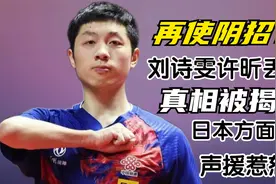 再使阴招！刘诗雯许昕丢冠真相被揭，日本方面公开声援惹怒赞视频封面