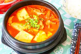 三步搞定韩式泡菜汤，超简单超温暖！