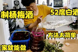 吃不完的杨梅不要扔，拿52度白酒泡一桶，喝杨梅酒比吃药还管用