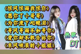 超好听的柔情女声DJ《想你了小哥哥》《恨风恨雨我恨你》循环播放视频封面