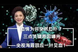 疫情为何突然反扑？三点关键原因曝光，央视海霞回应一针见血！