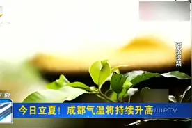 立夏了！成都气温将持续升高，夜间降雨白天多云视频封面