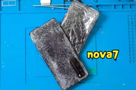 两台重摔粉碎华为nova7，拆解分析看看内部，修复他们需要2000元视频封面