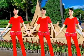 抖音火爆DJ《半点心》全网首发64步动感时尚，大众广场舞