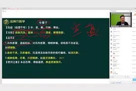 中药学重要知识点学习：牛蒡子功效与应用，视频讲解更易懂视频封面