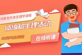 2021年河南医学类专升本免费网课学习：生理学-体液和生理活动视频封面