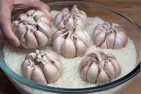 今天才知道，往大米里放几个大蒜，作用这么厉害，一年省下不少钱