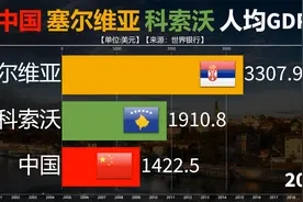 近20年中国与塞尔维亚科索沃三国人均GDP对比，发展才是硬道理！视频封面