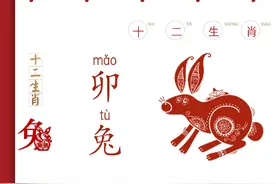 十二生肖兔字笔画顺序动画演示，汉字笔画笔顺视频封面