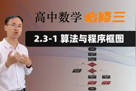 【算法与程序框图】高中数学 必修三 第二章 算法初步 2.3-1