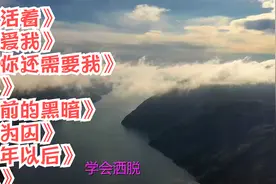 用力活着，好好爱我，只要你还需要我，粉末，黎明前的黑暗视频封面