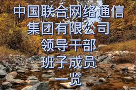 中国联合网络通信集团有限公司（联通）领导干部班子成员一览视频封面