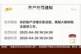 支付宝账户被限制 钱能进不能出？视频封面