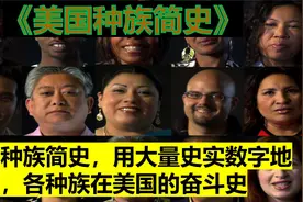 美国种族简史，用大量史实数字地讲述，各种族在美国的奋斗史视频封面
