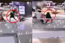 香港毛贼商场公然作案 英勇女港警神兵天降 以一敌二降服嚣张歹徒视频封面