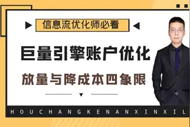 巨量引擎账户成本高怎么办？放量与降成本的四象限！