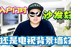 【三界之外】入户门对着沙发墙还是电视墙好？视频封面