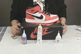 开箱测评2款胶水，比502强力2000倍的胶水，粘下耐克AJ效果如何？视频封面