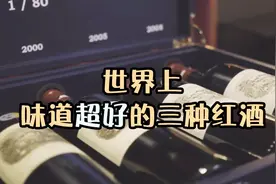 世界上味道超好的红酒，其中一种入口甘甜，后味十足，简直太香了视频封面