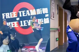 辣妈抱2月大婴儿激情热舞，怀里萌娃却一脸淡定：带娃热爱两不误视频封面